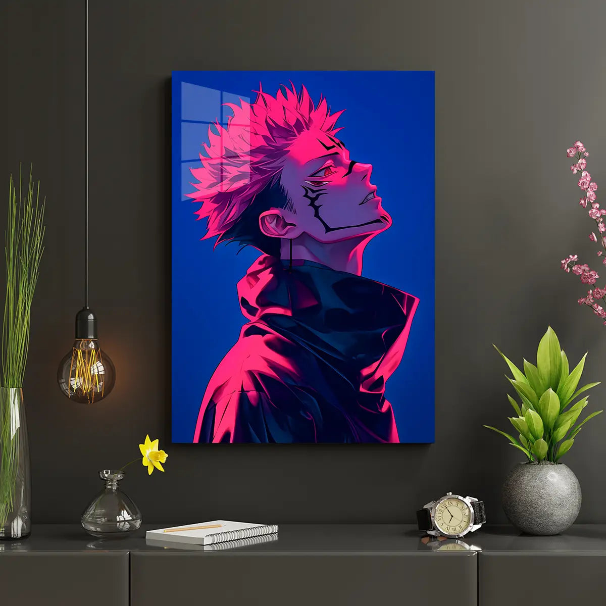 Cuadro Metálico Personalizable | Ryomen Sukuna | Jujutsu Kaisen