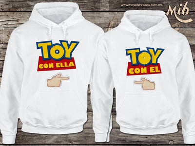 Duo Sudadero personalizado | Día del Amor y de la amistad