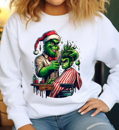 Sueter navideño | blanco | Grinch 24