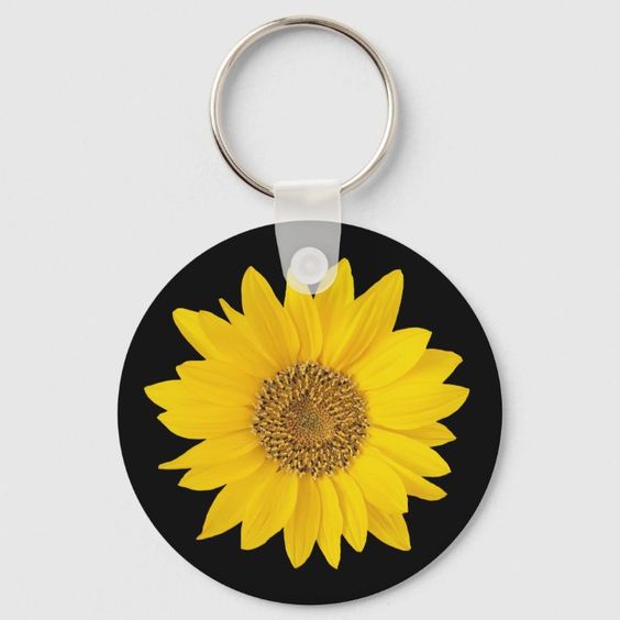 Llavero Personalizado| Girasol