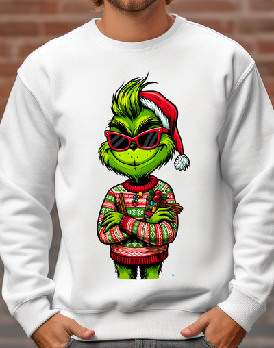 Sueter navideño | blanco | Grinch 26