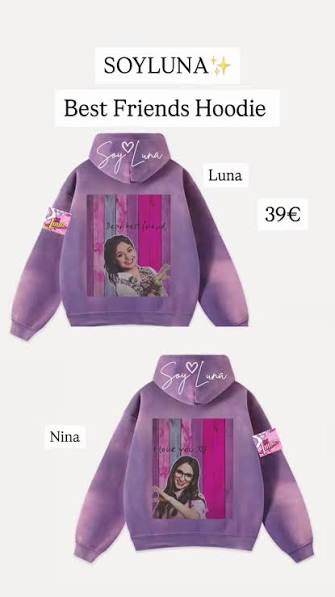 Duo Sudadero personalizado | Soy Luna | Best friends hooide