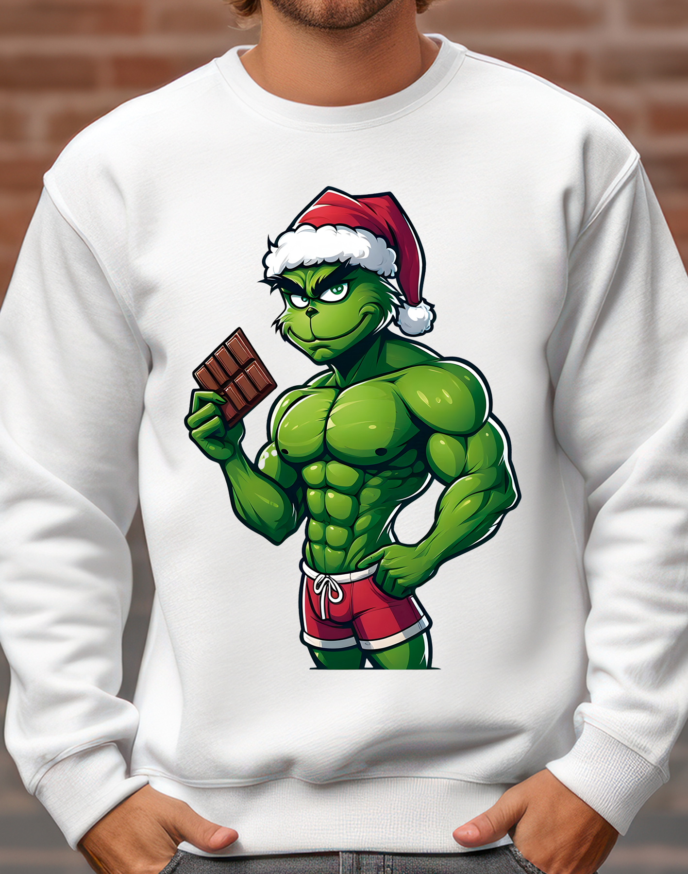 Sueter navideño | blanco | Grinch 28