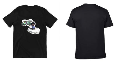 Playera Personalizada | Junior H| Negro