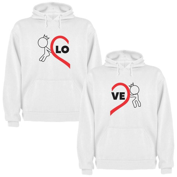 Duo Sudadero personalizado Duo | Día del Amor y de la amistad