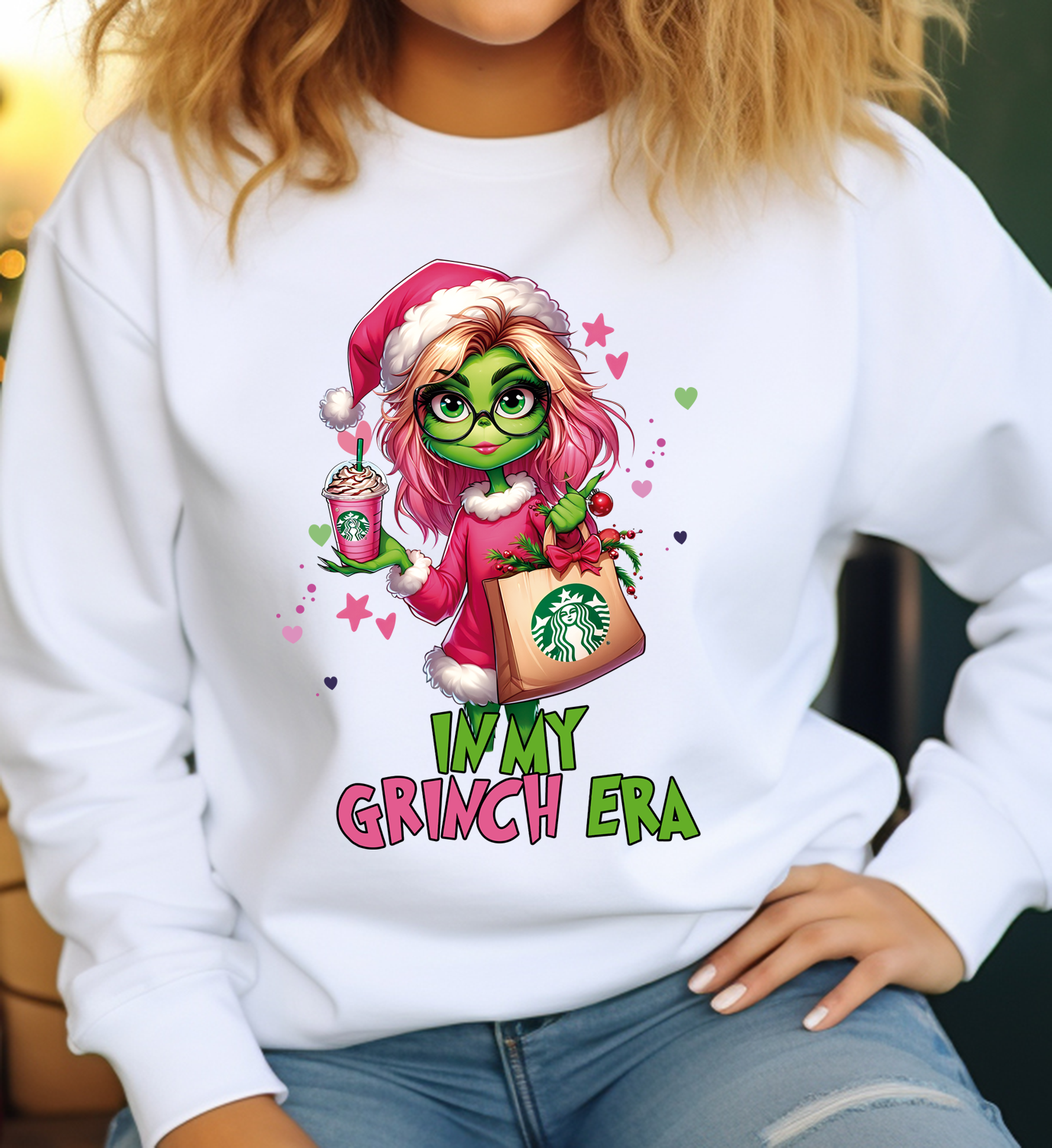 Sueter navideño | blanco | Grinch 30