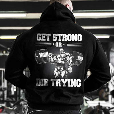 Sudadera Negro | GYM | Get Strong