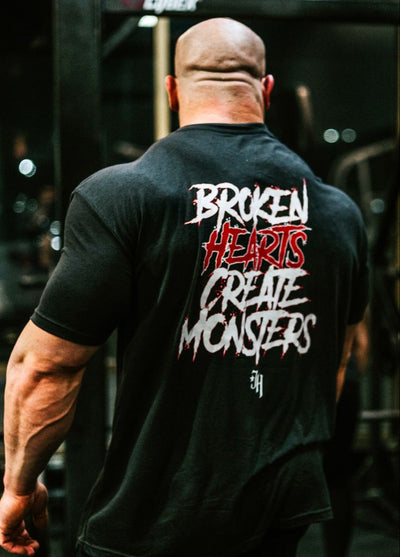 Playera negra | GYM | Broken Hearts Create Monsters