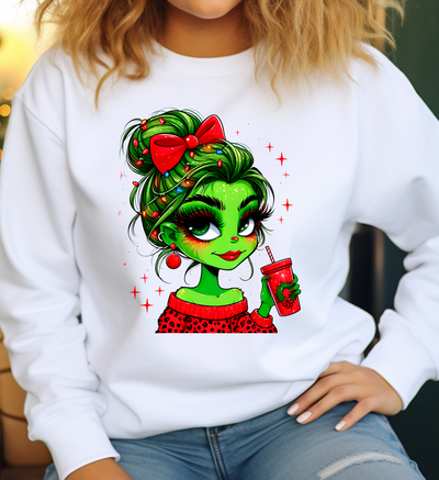 Sueter navideño | blanco | Grinch 34
