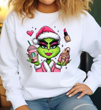 Sueter navideño | blanco | Grinch 35