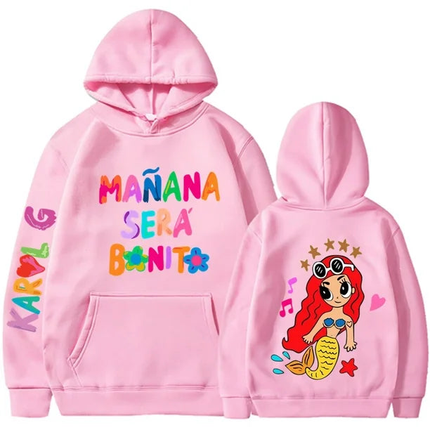 Sudadera Karol G | Rosado | Mañana Será Bonito