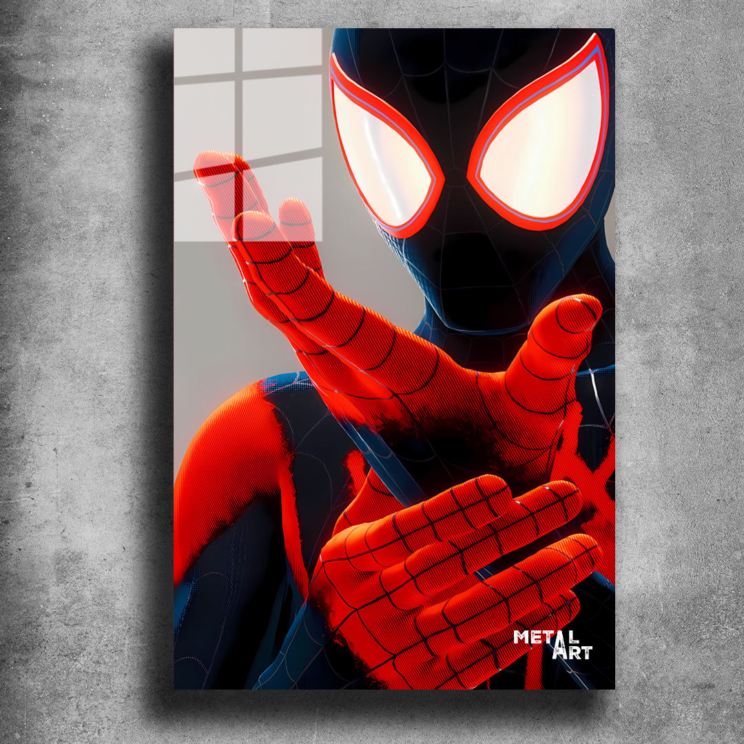 Cuadro Metálico Personalizable | Miles Morales | Spider-Verse