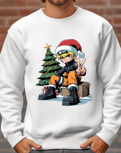 Sueter navideño | blanco | Los Minions 2