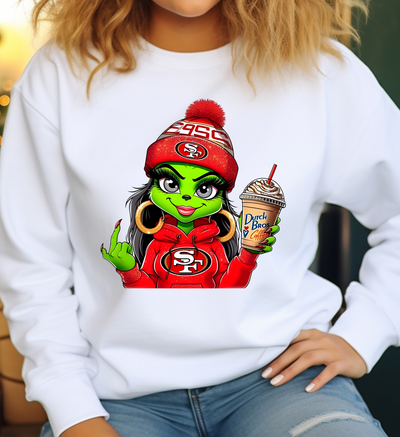 Sueter navideño | blanco | Grinch 37