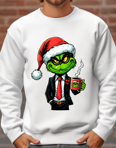 Sueter navideño | blanco | Grinch 38