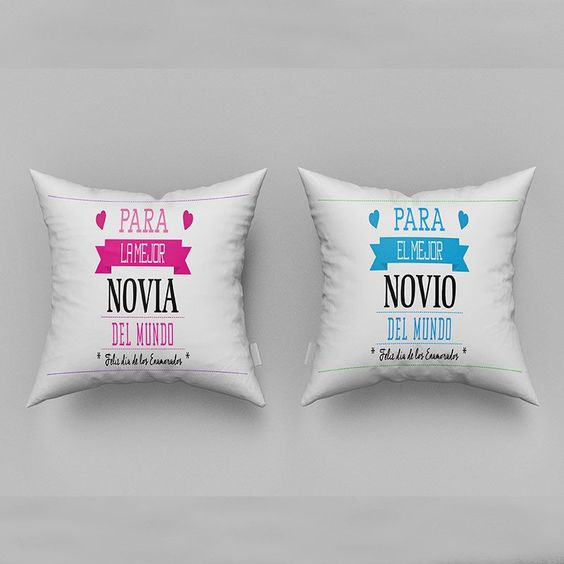 Duo Cojín Personalizado | Día del Amor y la amistad