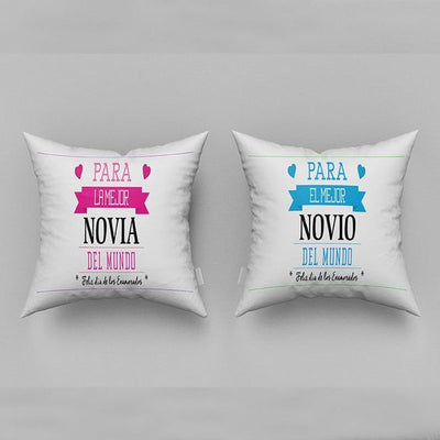 Duo Cojín Personalizado | Día del Amor y la amistad