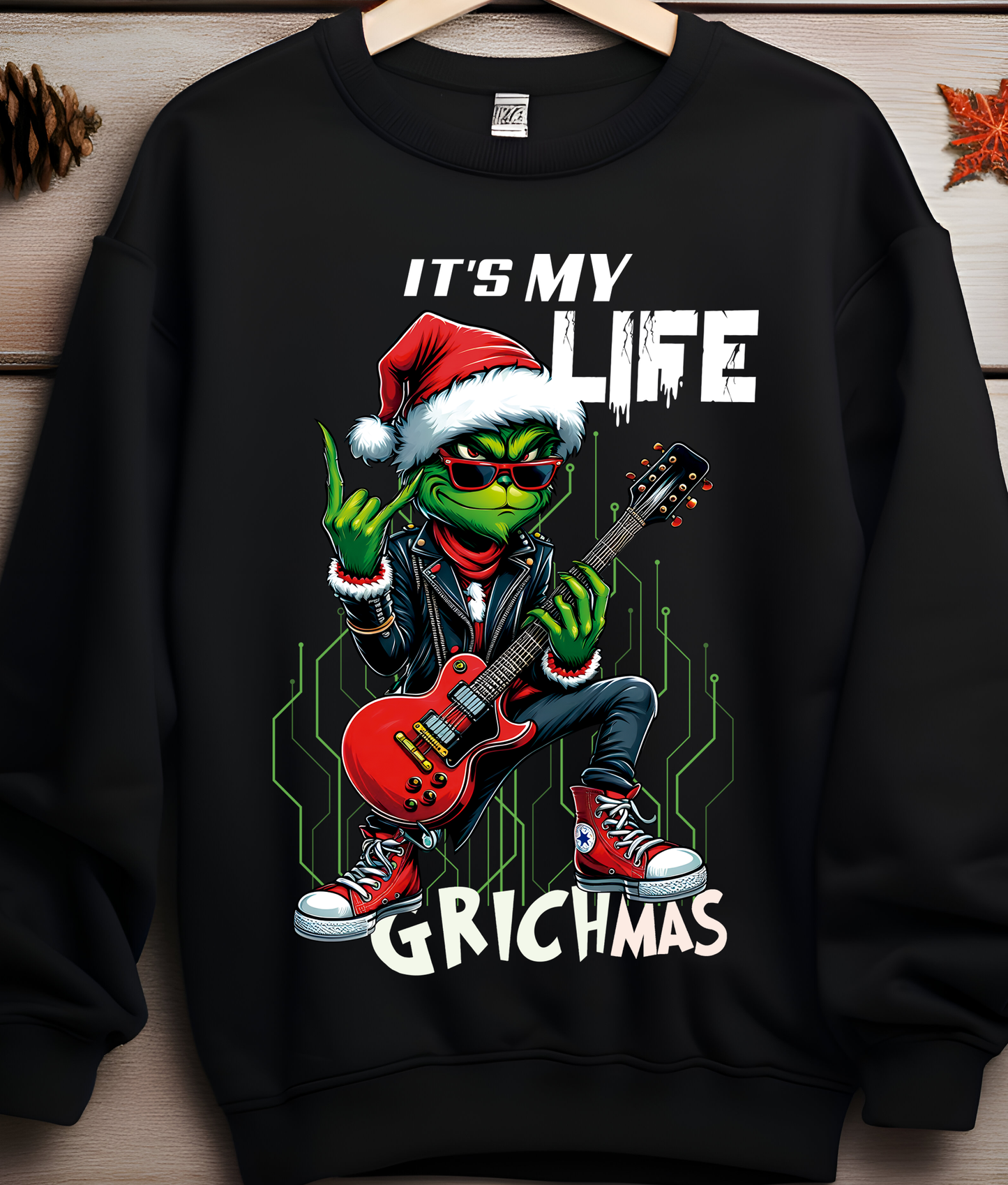 Sueter navideño | Negro | Grinch 1