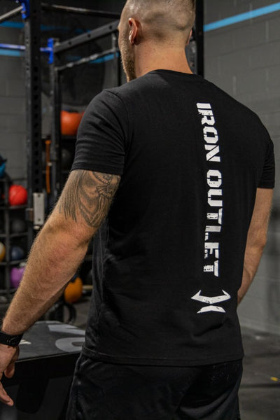 Playera negra | GYM | Iron Outlet