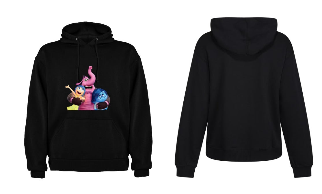 Sudadera INTENSAMENTE| Negro|