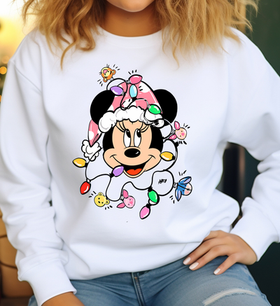 Sueter navideño | blanco | mickey mouse 2