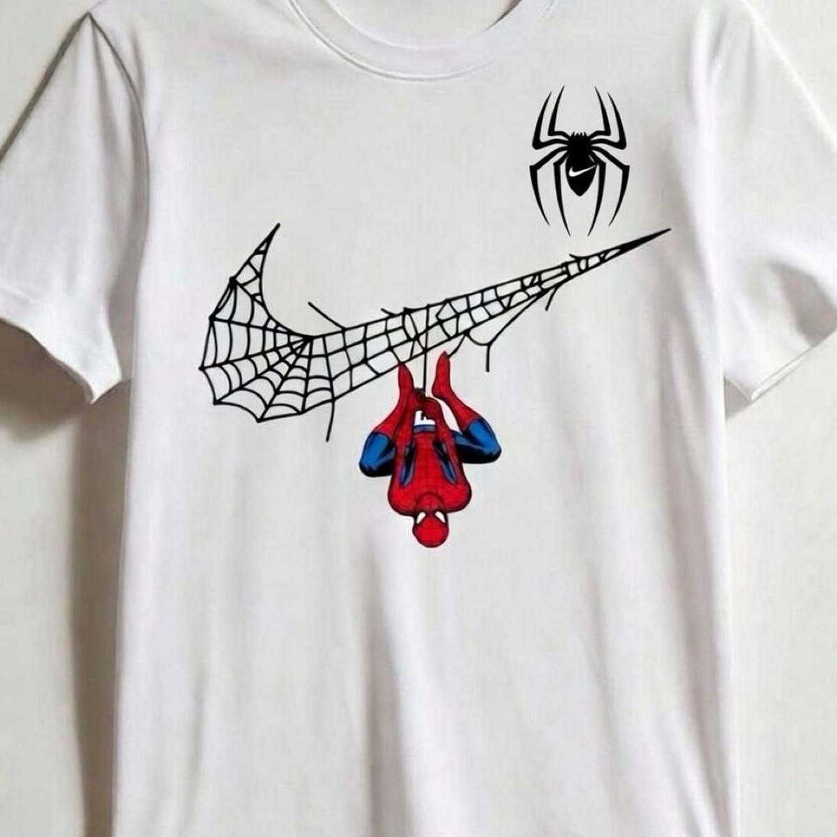 Playera | blanca | Hombre araña | spiderman | Marvel NIK-E