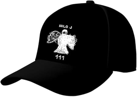 Gorra Personalizada | Negra | MILO J | Logo