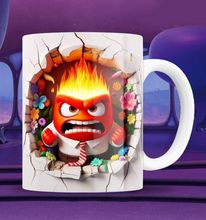 Taza personalizada | Intensamente | Furia Blanco