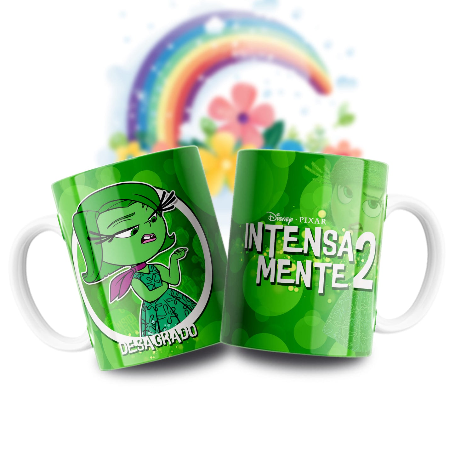 Taza personalizada | Intensamente | Desagrado Verde