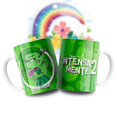 Taza personalizada | Intensamente | Desagrado Verde