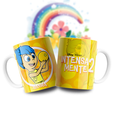 Taza personalizada | Intensamente | Alegria Amarillo