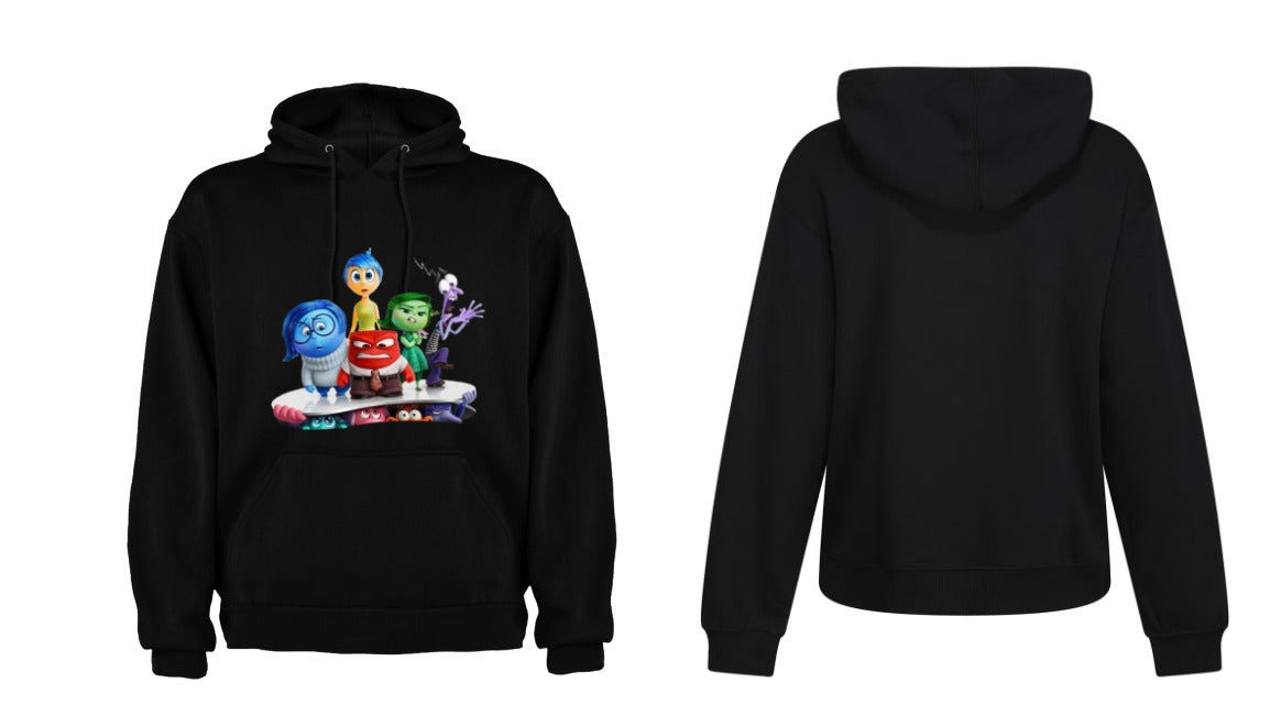 Sudadera INTENSAMENTE| Negro| Pelicula
