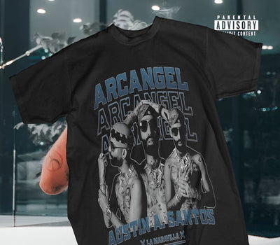 Playera Negra | Arcangel| La Maravilla