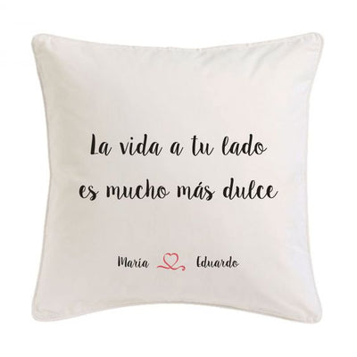 Duo Cojín Personalizado | Día del Amor y la amistad