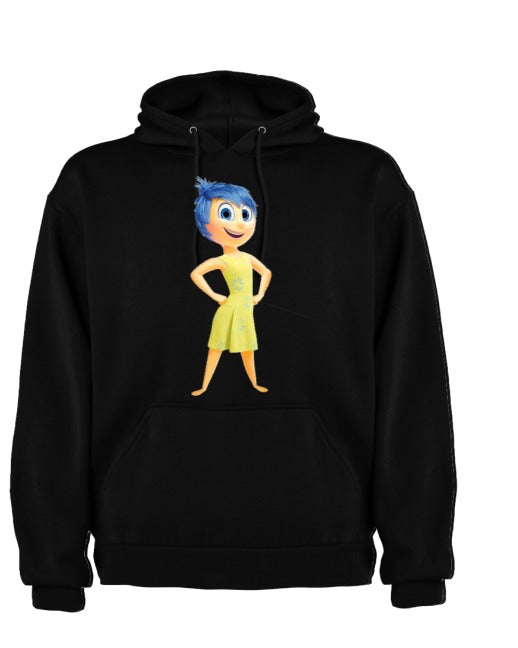 Sudadera INTENSAMENTE| Negro|Alegría