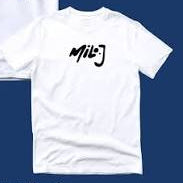 Playera | Blanco | MILO J | collage de Albúm