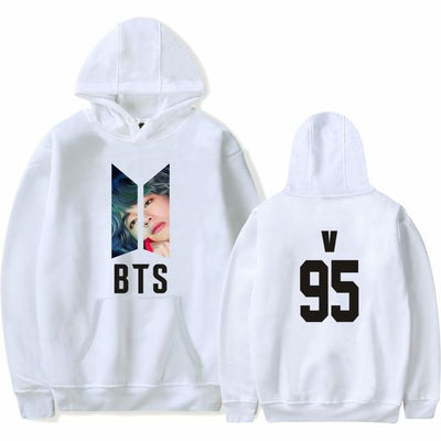 Sudadera BTS | Blanco | V95
