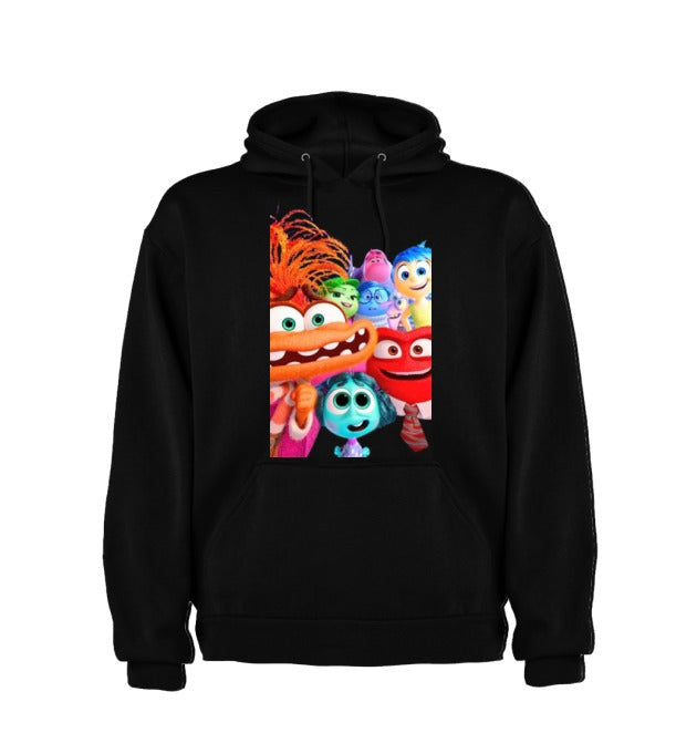 Sudadera INTENSAMENTE| Negro| PELICULA