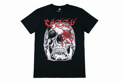 Playera | Negra | Cazzu | Diseño vibrante