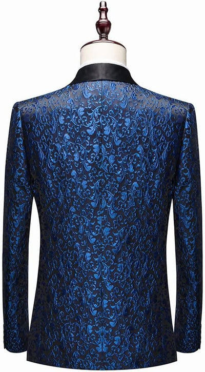 Traje Casimir importado | Tela casimir Brillante | Importada |Regional México | Azul