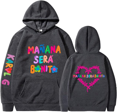 Sudadera Karol G | Gris | Mañana Será Bonito