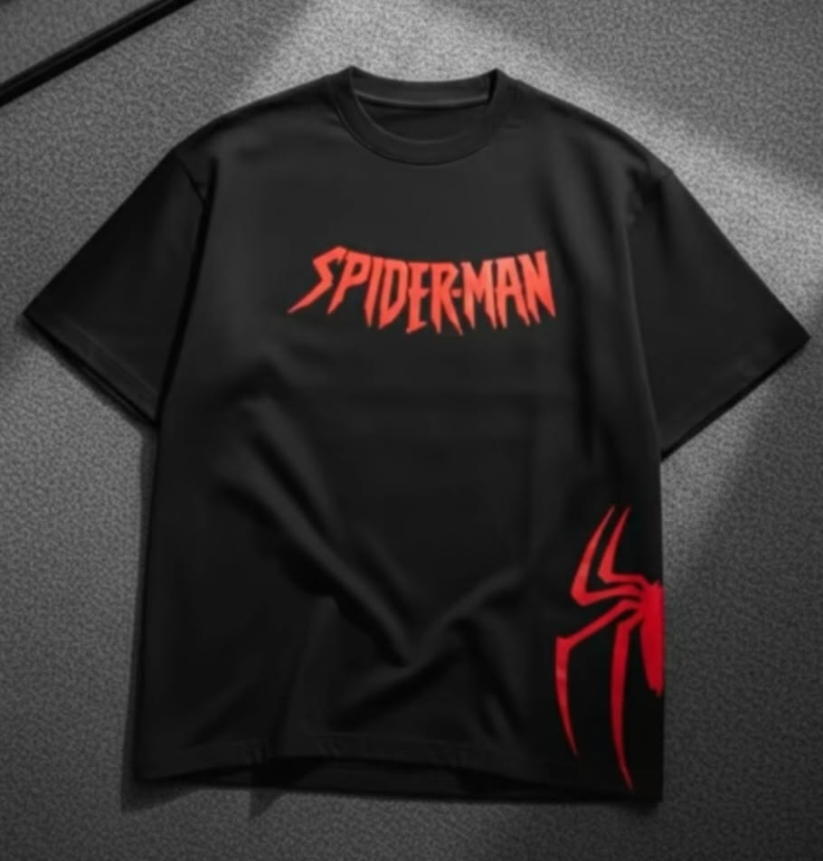 Playera | Corinto| Hombre araña | spiderman | dibujo animado