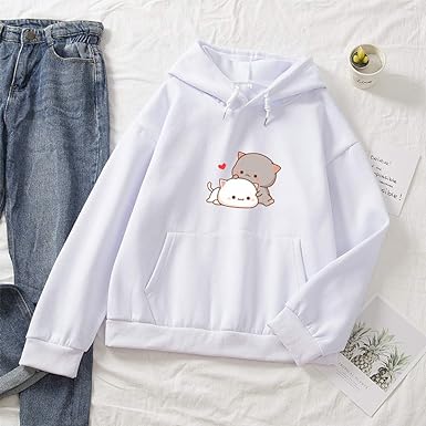Sudaderos Personalizadas | Gato de dibujos animados kawaii