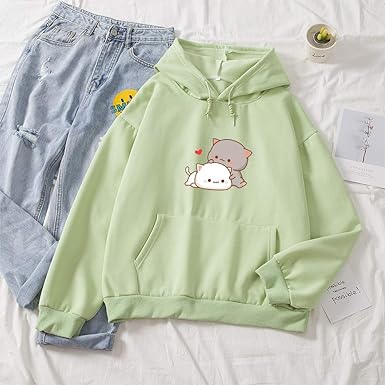 Sudaderos Personalizadas | Gato de dibujos animados kawaii