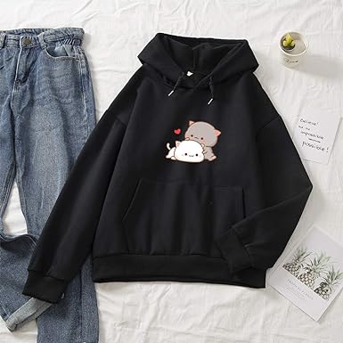 Sudaderos Personalizadas | Gato de dibujos animados kawaii