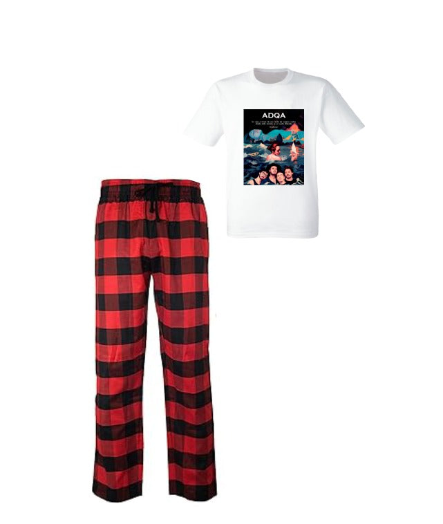 Pijama de Morat | Rojo | cuadros | Manga Corta | ADQA