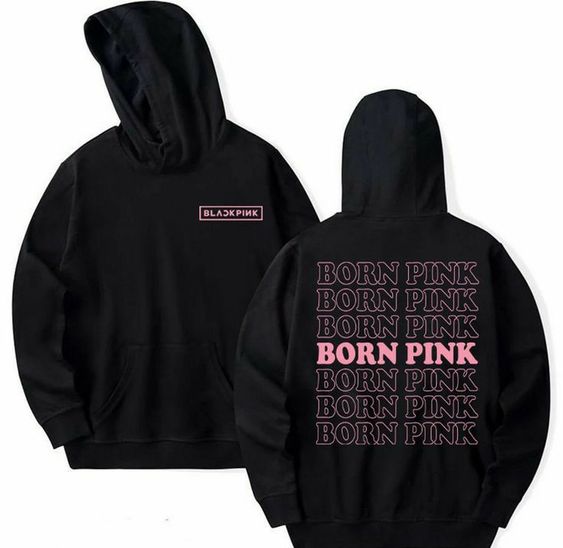 Sudadera BTS | Negro | Black Pink