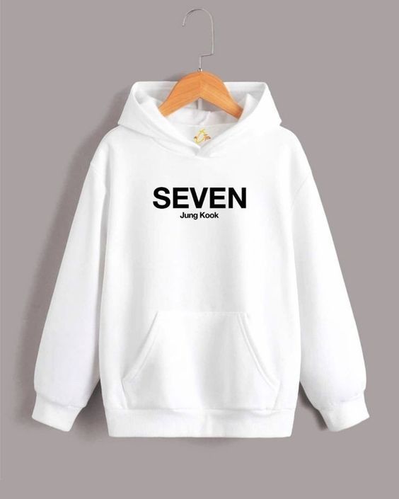 Sudadera BTS | Blanco | Seven Jung Kook