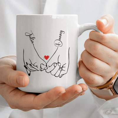 Duo Taza Personalizada | Día del Amor y de la amisrad