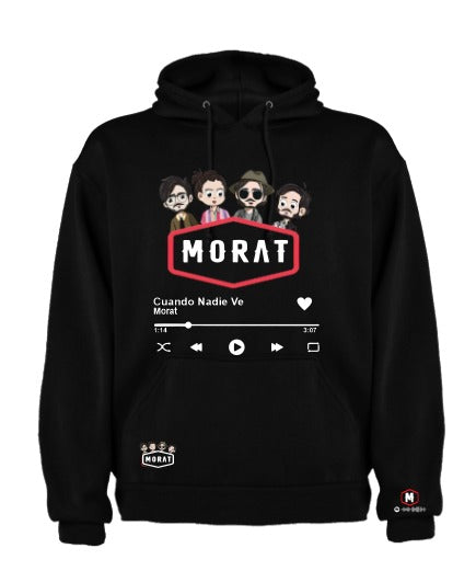 Sudadera Morat | Negro | Cuando nadie ve